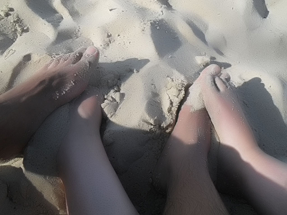 feet